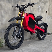 Motocicleta HCBK-SS80 Superbike Stealth Bomber de 25000W, 84V 75AH, para Adultos, Todoterreno, Rápida, 150km/h