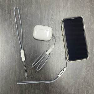 Custodia Trasparente Morbida in TPU per Auricolari <span class=keywords><strong>AirPods</strong></span> 4 3 2 1 Pro Pro2 Antiurto con Laccetto per Cover di Ricarica <span class=keywords><strong>AirPods</strong></span> 4 - Product Image 6