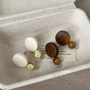 Joyería de Lujo al por Mayor: Pendientes y Colgantes de Acero Inoxidable de Alta Calidad con Piedras Naturales - Product Image 3