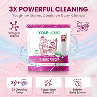 Detergente en Polvo para Ropa con Perfume Natural de Lujo, Ecológico y Certificado, para Comercio Minorista y Hostelería de Alta Gama