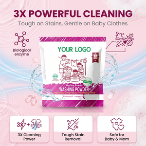 ผงซักฟอกกลิ่นหอมติดทนนาน ผลิตภัณฑ์ทำค<span class=keywords><strong>ว</strong></span>ามสะอาดเสื้อผ้าสำหรับใช้ในครัวเรือน - Product Image 3