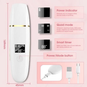 Spatule de nettoyage ionique pour le visage et le corps, mini exfoliant de beauté pour une peau nette et un massage relaxant - Product Image 5