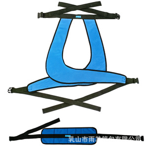 Wheelchair Safety <b>Harness</b> Lumbar Support One Size High Strength Mesh Detachable Fixation Strap For Elderly Care - Product Image 5