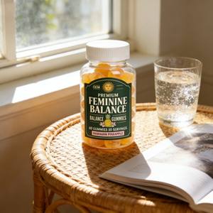 Gummies d'équilibre féminin pour femmes adultes OEM/ODM : Myo-Inositol, Vitamine D3, Mélange Herbal pour la Fertilité, la Santé Intestinale et le Soutien Digestif - Product Image 3