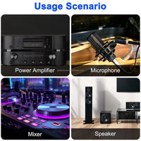 GLOBALTONE Combo XLR Soket 6.35mm 7P + Jack Stereo TS/TRS 1/4" Terminal Solder Panel Mount Audio dengan Saklar Internal Hitam