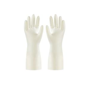 Gants en nitrile Upset 32 cm, imperméables, pour la vaisselle et le nettoyage domestique, couleur unie, épaisseur standard - Product Image 2