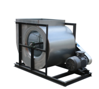 Ventilateur multi-pales à double entrée avec un volume d'air élevé, sur pied, personnalisable OEM, classé IP54/IP55 pour la ventilation industrielle