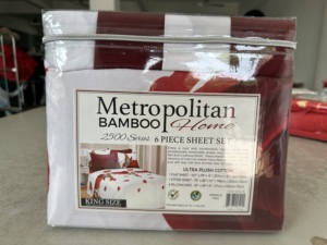Trung Quốc nhà máy chất lượng cao Hot Bán Sheets đầy màu sắc sợi nhỏ bedding Set 6 cái tấm ga trải giường Vua Kích thước - Product Image 6