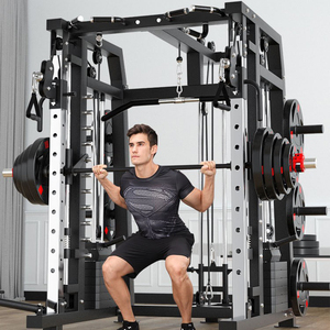 Equipo de <span class=keywords><strong>Gimnasio</strong></span> Multifuncional de Alta Calidad para el Hogar, Compre en Línea, Máquina de Ejercicios Multifuncional Force Smith - Product Image 3