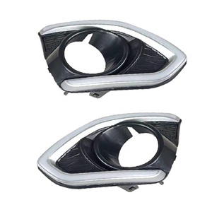 Luces Led diurnas para coche, luz LED <span class=keywords><strong>antiniebla</strong></span> DRL con intermitente amarillo, para Che vrolet <span class=keywords><strong>Spark</strong></span> 2013 ~ 2015, 2 uds. - Product Image 1