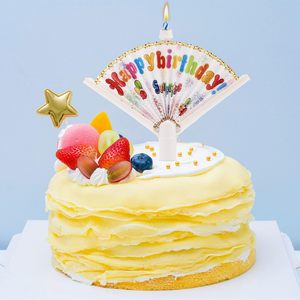 Bougie d'anniversaire fantaisie avec ventilateur, bougies clown surprise pop-up, décorations de gâteau, bougies amusantes, bougies à effets spéciaux, fournitures pour fête d'anniversaire - Product Image 5