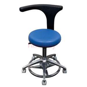 Silla de Enfermera para Hospital Hochey, Taburete Médico Hidráulico, Silla de <span class=keywords><strong>Doctor</strong></span>, Silla de Dentista con Ruedas - Product Image 1