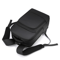 Sac à dos multifonctionnel extensible pour ordinateur portable, résistant à l'eau, en nylon, avec port USB pour les trajets quotidiens et les courts voyages d'affaires