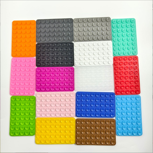 Hai mặt dính grippy 24-hình vuông Silicone hút ly 3m Băng chống trượt điện thoại di động Sticker Grip núi chủ - Product Image 4