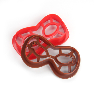 Moldes para hornear galletas Máscara de baile de plástico Patrón Pastel Fondant Moldes Galleta Prensado Cortadores Sellos Herramientas para galletas - Product Image 4