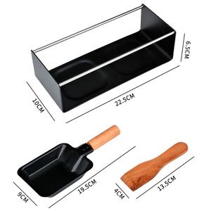 Plateau à fromage Portable antiadhésif, 1 pièce, en acier inoxydable, Mini four, plaque de cuisson pour le beurre, équipement de cuisine - Product Image 2