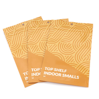 Sacs d'emballage refermables à fermeture éclair, anti-odeur, en Mylar, à fond plat, avec impression numérique personnalisée, 1g, 3.5g, 7g, 14g, thermoscellables, faible MOQ