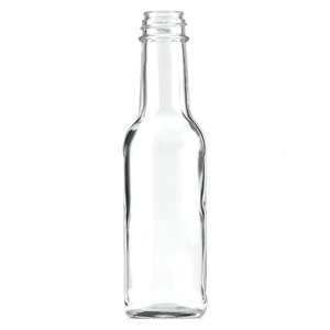 Botellas Woozy Botella de salsa de vidrio de 5oz con tapa Tapa de rosca a prueba de fugas para mostaza, aceite, Vodka, salsa, Ketchup, <span class=keywords><strong>Tabasco</strong></span>, miel, - Product Image 2