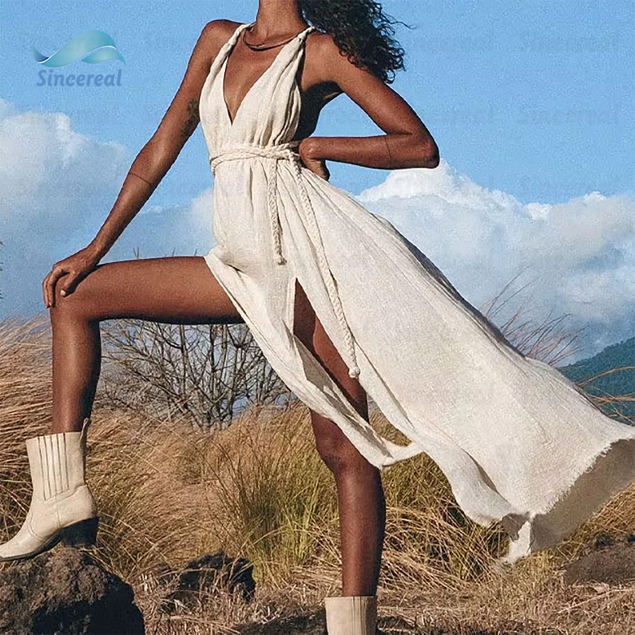 cream colored cocktail dress Neeno Women's Dresses Zip Back Layered Hem Lace Dress for Women (Color : Beige, Size : Medium) : Clothing, Shoes & Jewelry Color:Chiffon + lining size S-M Back length section-2: Cotton Care guide Men's Tailored Casual Trousers: