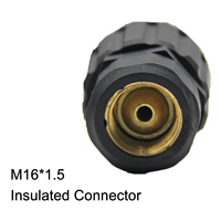 Câble de torche de découpe plasma PT31 de 13 pieds avec vis en laiton M16 1,5, connecteurs à 2 broches compatibles avec les soudeuses/torchers CUT40 CUT50