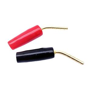 Prise banane pour haut-parleur à aiguille de 2 mm, clip de haut-parleur à aiguille courbée, prise de câble de haut-parleur ancienne, sortie d'usine - Product Image 2