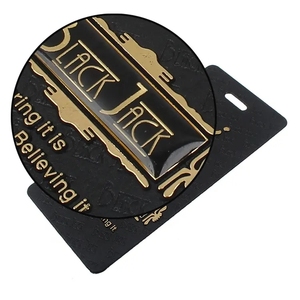 Ưa Thích Tùy Chỉnh Của Riêng Bạn Tên Lá Epoxy Logo Nhựa Treo Thẻ Cho Quần Jean - Product Image 5