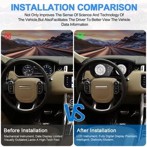 LCD Digital Dashboard <b>Speedometer</b> Instrument Panel Upgrade <b>for</b> Land Rover Range Rover Sport 2013-2017 - Product Image 2