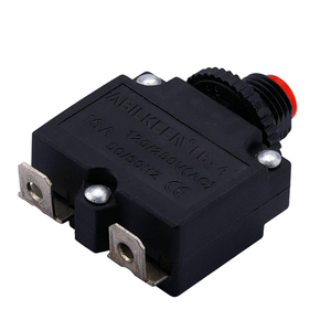 <span class=keywords><strong>Disjoncteur</strong></span> thermique 2A avec <span class=keywords><strong>bouton</strong></span> de réinitialisation <span class=keywords><strong>rouge</strong></span>, idéal pour la protection contre les surcharges des outils électriques DIY, des compresseurs et des petits appareils. - Product Image 4