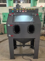 Machine de sablage, cabine de sablage pour le métal, le verre, la pierre, l'aluminium, équipement de nettoyage par sablage à sec