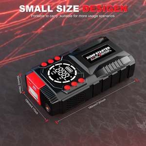 Démarreur portable 20000 mAh, <span class=keywords><strong>booster</strong></span> de <span class=keywords><strong>batterie</strong></span> de voiture, chargeur de <span class=keywords><strong>batterie</strong></span> externe, pack de batteries au lithium, pompe à air <span class=keywords><strong>pour</strong></span> pneus avec éclairage d'urgence - Product Image 5