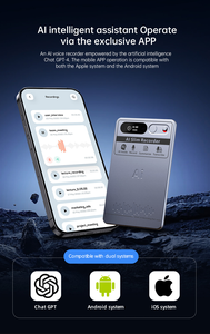 HiCyber FW920 AI-powered Smart Digital Voice Recorder with Aluminum Alloy Body and <b>USB</b> Connector - Product Image 4