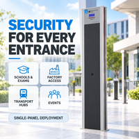 Détecteur de métaux portable SUN LEADER 5 Zones HF à panneau unique, le plus populaire – Durable, léger, pour intérieur et extérieur XLD-H