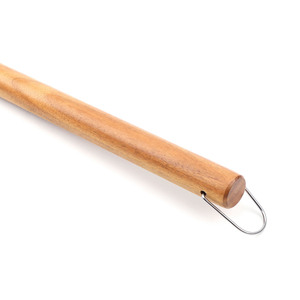 Espátula para Pizza de Acero Inoxidable 67.5x29.5cm con Mango de Madera, Apta para Horno, Herramienta para Transferir Productos Horneados - Product Image 5