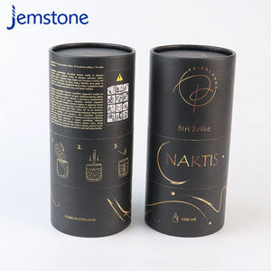 Cilindro de cartón kraft premium para empaque de velas, arena, cera, bloques de cera, regalos y almacenamiento de velas - Product Image 2