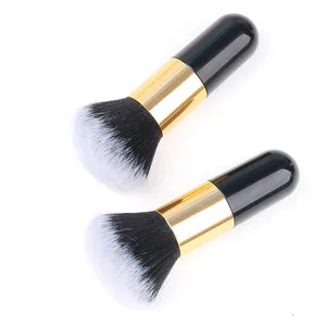 1 pinceau de maquillage grande taille pour fond de teint, poudre et blush, doux et grand format, outil cosmétique pour le visage - Product Image 5