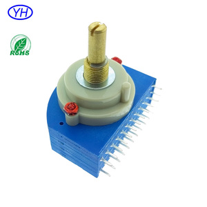 Interrupteur rotatif multi-positions 26 mm de haute qualité, ODM/OEM, 3, 4, 5, 6, 7, 8, 9, 10, 11, 12 positions, 2 niveaux, fabriqué en usine au Guangdong - Product Image 3