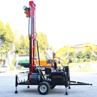 Foreuse portable diesel pour puits d'eau – Machine efficace pour forage profond, idéale pour l'irrigation agricole, domestique et les applications géothermiques