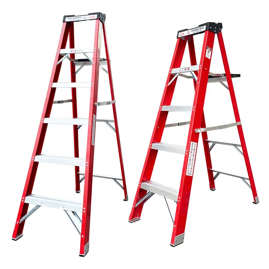 Ladder Fiberglass Folding Ladder Insulation 0.9M 1.2M 1.5M 1.8M 2.1M 2.4M 2.7M 3.0M 3.3M 3.6M
