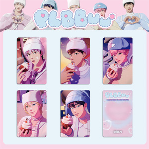 5ชิ้น/เซ็ต kpop plave <span class=keywords><strong>wvs</strong></span> K4โอลีฟหนุ่มสาวเซลฟี่การ์ด noah bamby hamin plbbuu อัลบั้มรูปภาพมันวาวพิเศษสำหรับแฟนๆของขวัญ - Product Image 4