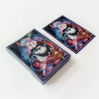Protège-cartes de jeu, pochettes pour cartes d'anime, 67x92mm, pochettes en plastique imprimées personnalisées pour cartes TCG
