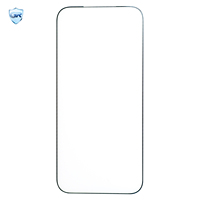 Protection d'écran en verre trempé HD 2.5D 9H ultra-fin à couverture intégrale, anti-rayures, anti-chocs pour iPhone