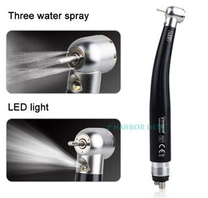 5 adet/kiti diş yüksek ve düşük hız el aleti AirTurbine düz kontra açı hava motoru 2/4 delik diş parlatma aracı - Product Image 3