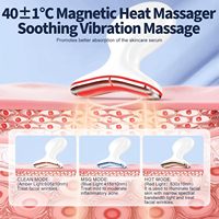 Eveekon 2026 Masajeador Eléctrico Portátil para Rostro y Cuello con Vibración para el Cuidado de la Piel, Dispositivo de Masaje Facial Antiarrugas