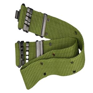 เข็มขัดยุทธวิธีของผู้ชายพร้อมหัวเข็มขัดโลหะขนาดใหญ่แถบไนลอนแบบฉีกได้สำหรับใช้งานกลางแจ้งและกางเกงทำงานอเนกประสงค์ - Product Image 2