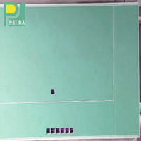 Isolation résistante à l'humidité, plaque de plâtre de 9 mm avec surface en papier pour la décoration des murs et des plafonds intérieurs