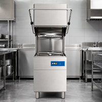 Lave-vaisselle automatique professionnel 220/380V, autonome, électrique, pour hôtels et commerces