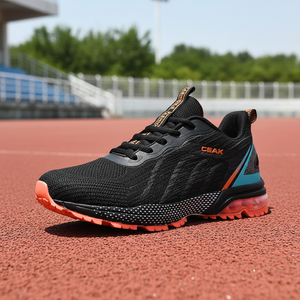 Scarpe <span class=keywords><strong>da</strong></span> Corsa <span class=keywords><strong>da</strong></span> Uomo Taglia Grande con Ammortizzazione ad Aria, Traspiranti in Maglia, Logo Personalizzato, Rete Traspirante, EU 48, Sneakers Sportive Casual Plus Size - Product Image 1