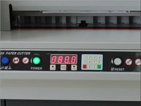 Máquina cortadora de papel eléctrica automática, 110V/220V, cortadora de papel G450V