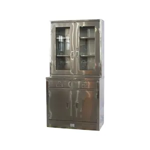 רוקח מנגנון ארון ארון מכשיר למכירה עיצוב נירוסטה חדש חולים ריהוט 36 חודשים OEM שירות - Product Image 1