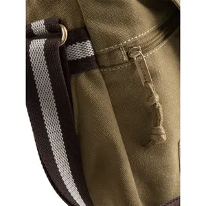 Sac de transport vintage en toile, merchandising personnalisé - Product Image 6